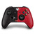 NHL Calgary Flames Half Distressed Vinyl Sticker Skin Decal Cover for Microsoft One S Console & Controller