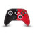 NHL Calgary Flames Half Distressed Vinyl Sticker Skin Decal Cover for Microsoft Series X Console & Controller