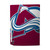 NHL Colorado Avalanche Oversized Vinyl Sticker Skin Decal Cover for Sony PS5 Disc Edition Bundle