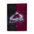 NHL Colorado Avalanche Half Distressed Vinyl Sticker Skin Decal Cover for Sony PS5 Disc Edition Console