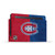 NHL Montreal Canadiens Half Distressed Vinyl Sticker Skin Decal Cover for Nintendo Switch Console & Dock