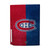 NHL Montreal Canadiens Half Distressed Vinyl Sticker Skin Decal Cover for Sony PS5 Disc Edition Bundle