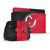 NHL New Jersey Devils Half Distressed Vinyl Sticker Skin Decal Cover for Nintendo Switch Bundle