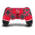 NHL New Jersey Devils Oversized Vinyl Sticker Skin Decal Cover for Sony PS4 Console & Controller