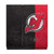 NHL New Jersey Devils Half Distressed Vinyl Sticker Skin Decal Cover for Sony PS4 Console