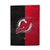 NHL New Jersey Devils Half Distressed Vinyl Sticker Skin Decal Cover for Sony PS5 Disc Edition Bundle