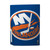 NHL New York Islanders Oversized Vinyl Sticker Skin Decal Cover for Sony PS5 Disc Edition Console