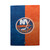 NHL New York Islanders Half Distressed Vinyl Sticker Skin Decal Cover for Sony PS5 Digital Edition Bundle