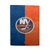 NHL New York Islanders Half Distressed Vinyl Sticker Skin Decal Cover for Sony PS5 Digital Edition Console