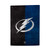 NHL Tampa Bay Lightning Half Distressed Vinyl Sticker Skin Decal Cover for Sony PS5 Disc Edition Bundle