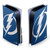 NHL Tampa Bay Lightning Oversized Vinyl Sticker Skin Decal Cover for Sony PS5 Disc Edition Console