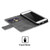 Jurassic World Fallen Kingdom Logo Plain Black Leather Book Wallet Case Cover For Apple iPod Touch 5G 5th Gen