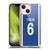 Chelsea Football Club 2023/24 Players Home Kit Thiago Silva Soft Gel Case for Apple iPhone 13 Mini