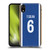 Chelsea Football Club 2023/24 Players Home Kit Thiago Silva Soft Gel Case for Apple iPhone XR