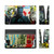 Batman DC Comics Logos And Comic Book Torn Collage Vinyl Sticker Skin Decal Cover for Nintendo Switch Bundle