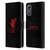 Liverpool Football Club Liver Bird Red Logo On Black Leather Book Wallet Case Cover For OPPO A17