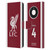 Liverpool Football Club 2023/24 Players Home Kit Virgil van Dijk Leather Book Wallet Case Cover For Huawei Mate 40 Pro 5G