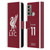Liverpool Football Club 2023/24 Players Home Kit Mohamed Salah Leather Book Wallet Case Cover For Motorola Moto G60 / Moto G40 Fusion