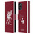 Liverpool Football Club 2023/24 Players Home Kit Virgil van Dijk Leather Book Wallet Case Cover For Motorola Moto G22