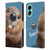 Animal Club International Faces Beaver Leather Book Wallet Case Cover For OPPO A78 4G