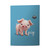 Animal Club International Faces Pig Vinyl Sticker Skin Decal Cover for Sony PS5 Disc Edition Console
