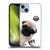 Animal Club International Faces Pug Soft Gel Case for Apple iPhone 14 Plus