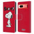 Peanuts Characters Snoopy Leather Book Wallet Case Cover For Google Pixel 7a