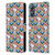 Peanuts Snoopy Deco Dreams Orange Pattern Leather Book Wallet Case Cover For OPPO A17