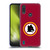 AS Roma Crest Graphics Wolf Circle Soft Gel Case for Motorola Moto E6s (2020)