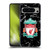 Liverpool Football Club Marble Black Crest Soft Gel Case for Google Pixel 8 Pro
