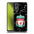 Liverpool Football Club Marble Black Crest Soft Gel Case for OPPO A17