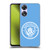Manchester City Man City FC Badge Blue White Mono Soft Gel Case for OPPO A78 4G