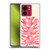 Ayeyokp Plant Pattern Two Coral Soft Gel Case for Motorola Moto Edge 40