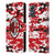AC Milan Crest Patterns Digital Camouflage Leather Book Wallet Case Cover For OPPO A17