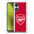 Arsenal FC 2023/24 Crest Kit Home Soft Gel Case for OPPO A78 4G