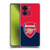 Arsenal FC Crest 2 Red & Blue Logo Soft Gel Case for Motorola Moto Edge 40