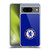 Chelsea Football Club Crest Plain Blue Soft Gel Case for Google Pixel 8
