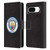 Manchester City Man City FC Badge Black Full Colour Leather Book Wallet Case Cover For Google Pixel 8