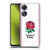 England Rugby Union 2023/24 Crest Kit Home Soft Gel Case for OPPO A78 4G