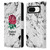 England Rugby Union Marble White Leather Book Wallet Case Cover For Google Pixel 8