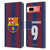 FC Barcelona 2023/24 Players Home Kit Robert Lewandowski Leather Book Wallet Case Cover For Google Pixel 7a