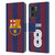 FC Barcelona 2023/24 Players Home Kit Pedri Leather Book Wallet Case Cover For Motorola Moto Edge 40