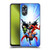 Justice League DC Comics Airbrushed Heroes Blue Purple Soft Gel Case for OPPO A17