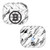 NHL Boston Bruins Marble Vinyl Sticker Skin Decal Cover for Apple AirPods 3 3rd Gen Charging Case