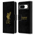 Liverpool Football Club Liver Bird Gold Logo On Black Leather Book Wallet Case Cover For Google Pixel 8