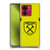 West Ham United FC 2023/24 Crest Kit Away Goalkeeper Soft Gel Case for Motorola Moto Edge 40
