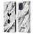 Tottenham Hotspur F.C. Badge Black And White Marble Leather Book Wallet Case Cover For Motorola Moto G73 5G