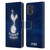 Tottenham Hotspur F.C. Badge Distressed Leather Book Wallet Case Cover For Motorola Moto G73 5G