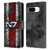 EA Bioware Mass Effect Graphics N7 Logo Distressed Leather Book Wallet Case Cover For Google Pixel 8