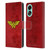 Wonder Woman DC Comics Logos Distressed Leather Book Wallet Case Cover For OPPO A78 4G